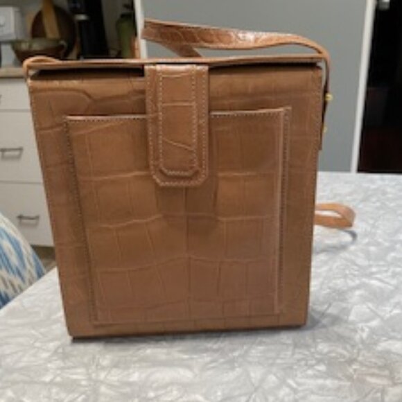 DEY Vintage Croc Design Crossbody or Shoulder Handbag - Picture 1 of 5